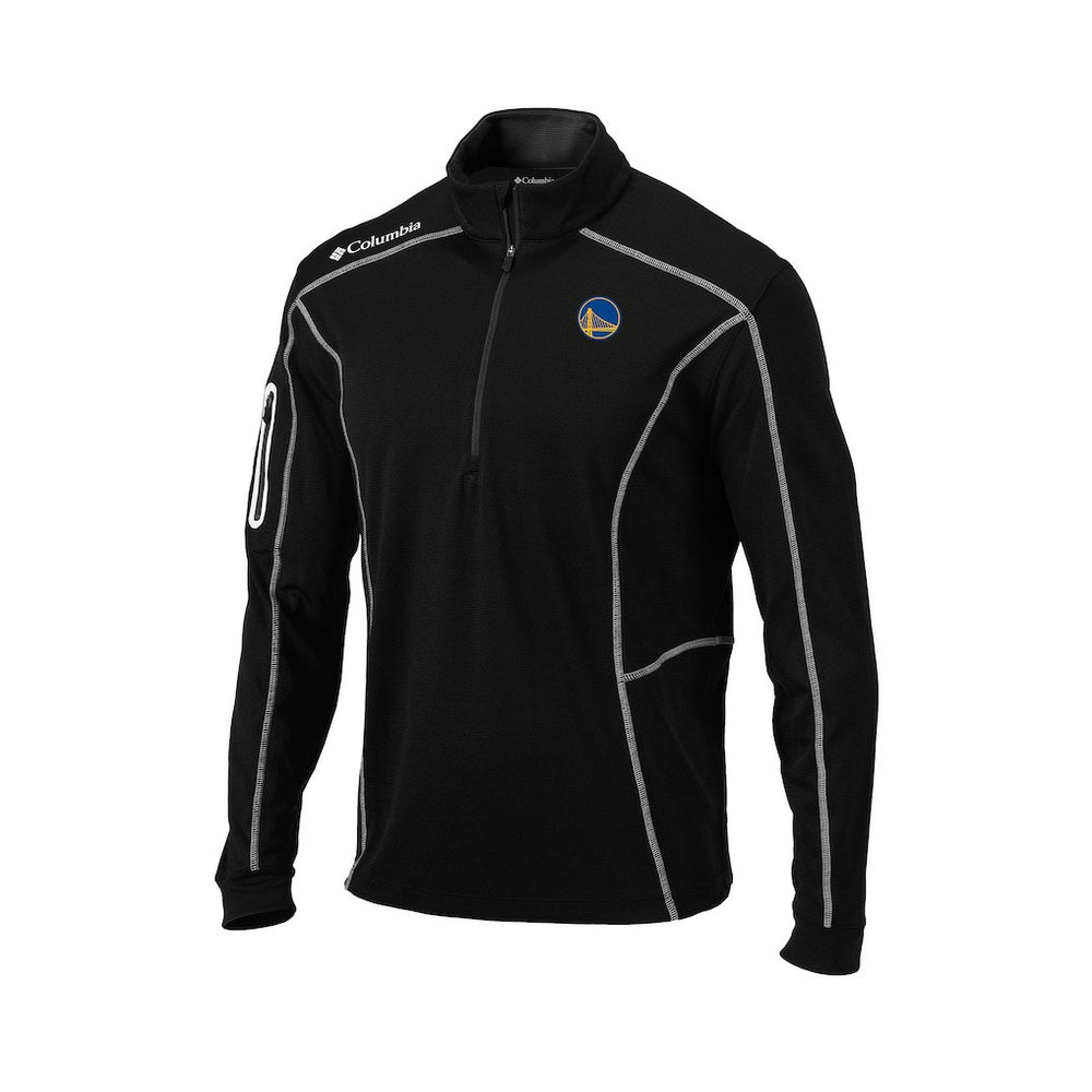 Golden State Warriors Omni-Wick Shotgun Quarter-Zip Pullover sale - Black | Columbia outlet