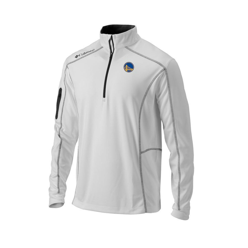 Golden State Warriors Omni-Wick Shotgun Quarter-Zip Pullover sale - White | Columbia cheap
