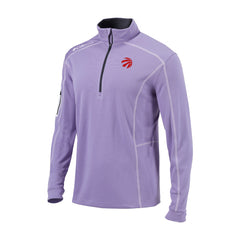 Toronto Raptors Omni-Wick Shotgun Quarter-Zip Pullover - Lavender | Columbia on sale