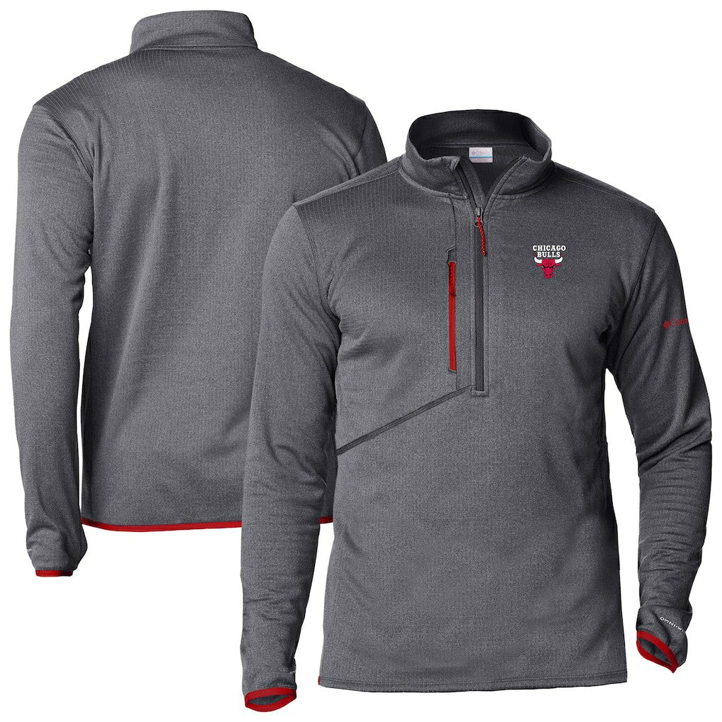 Chicago Bulls Park View Half-Zip Top - Gray | Columbia on sale