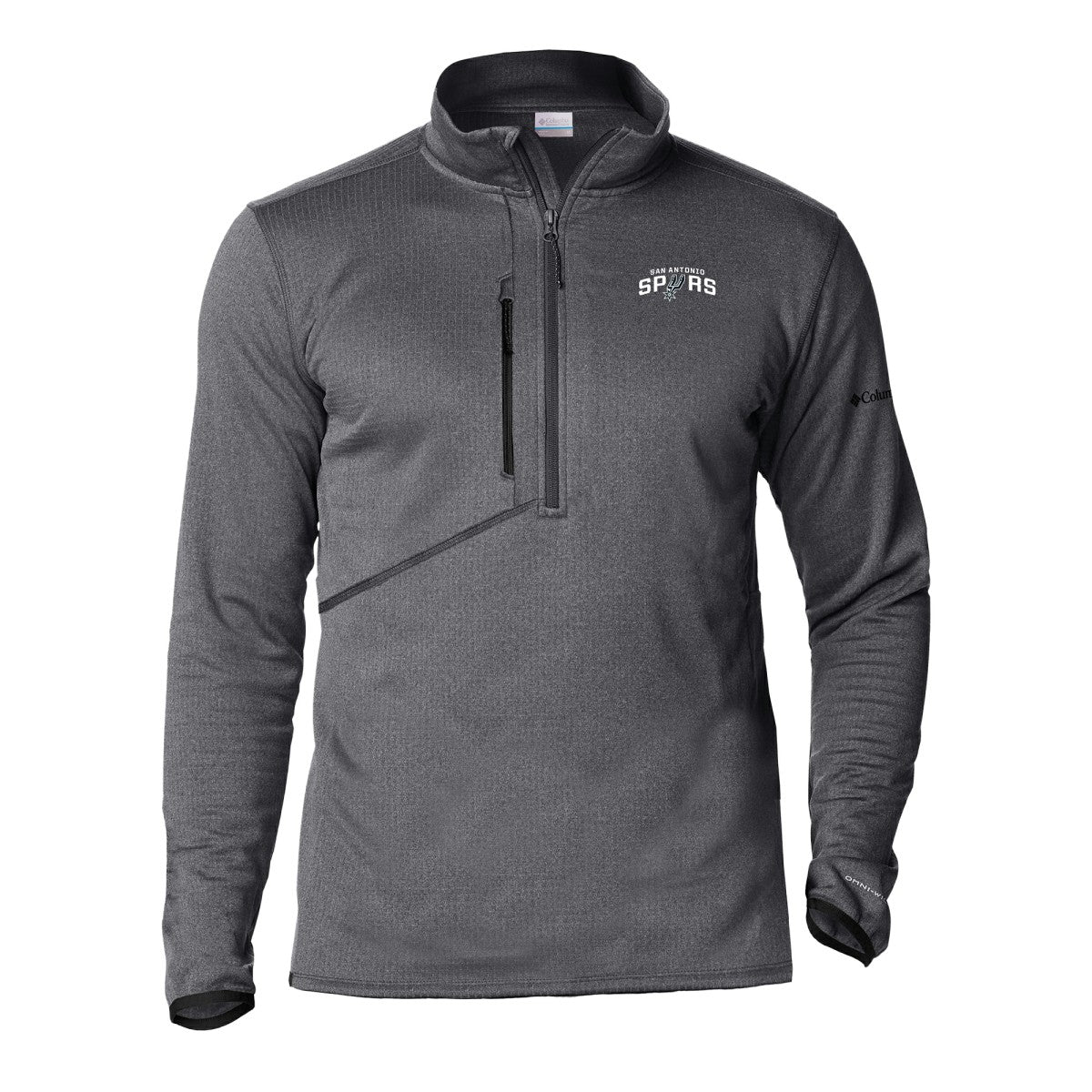 San Antonio Spurs Park View Half-Zip Top - Gray | Columbia shop