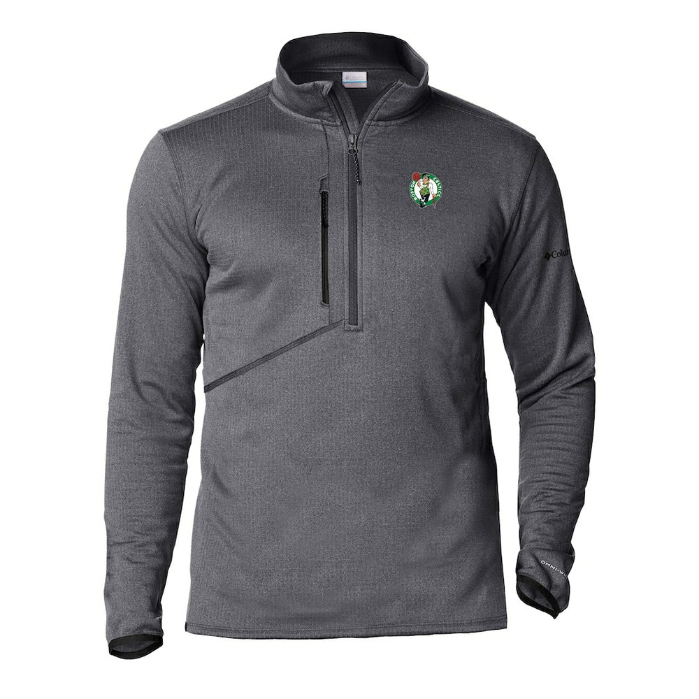 Boston Celtics Park View Half-Zip Top - Gray | Columbia on sale