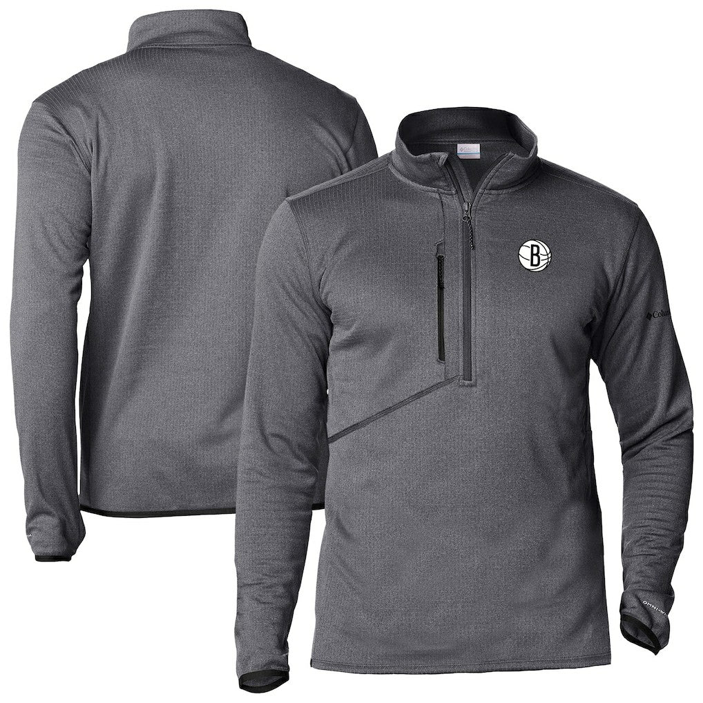 Brooklyn Nets Park View Half-Zip Top - Gray | Columbia outlet