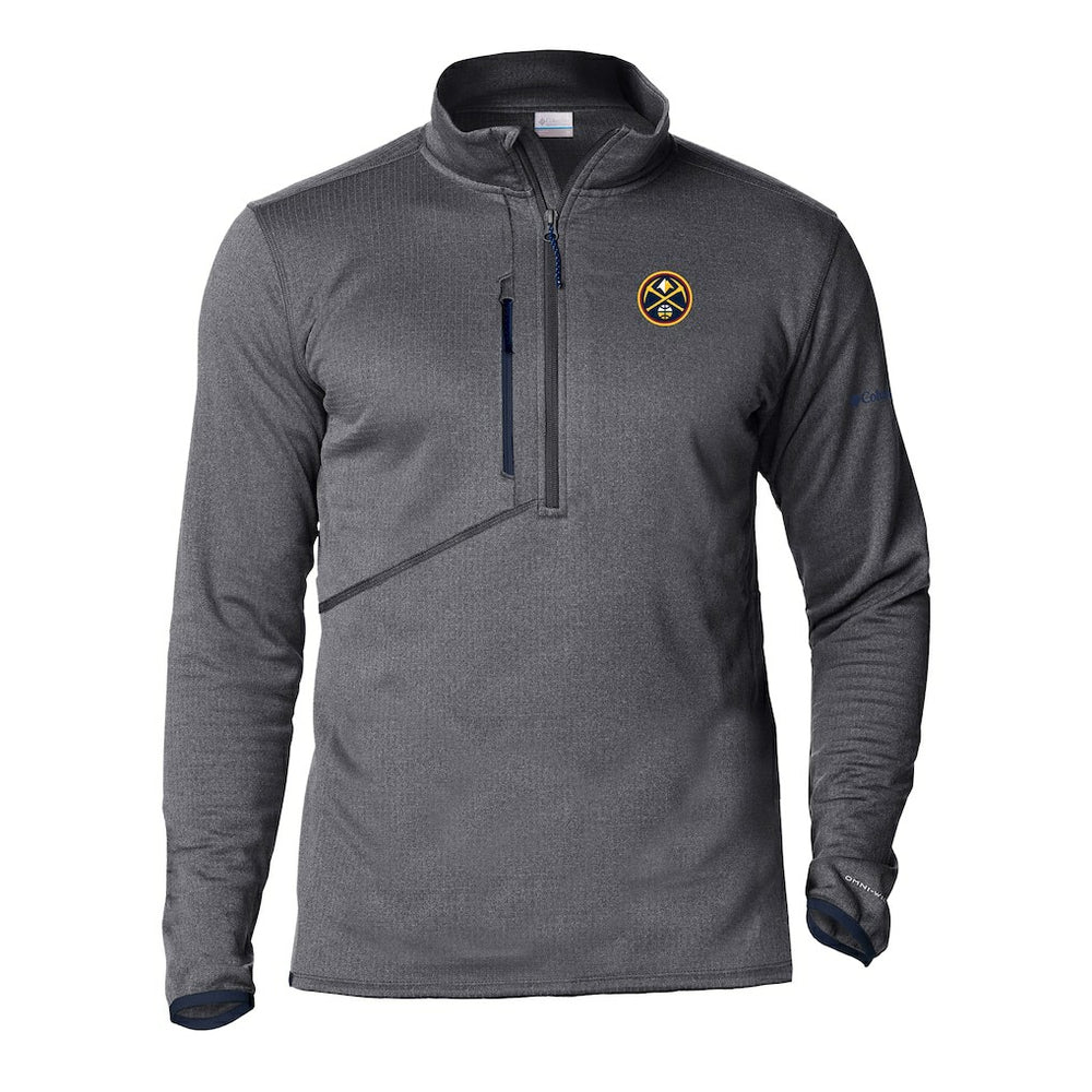 Denver Nuggets Park View Half-Zip Top sale - Gray | Columbia for sale