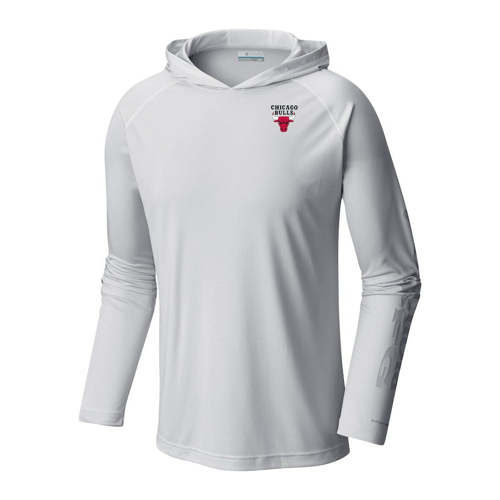 Chicago Bulls Terminal Tackle Long Sleeve Hoodie T-Shirt sale - White | Columbia discount