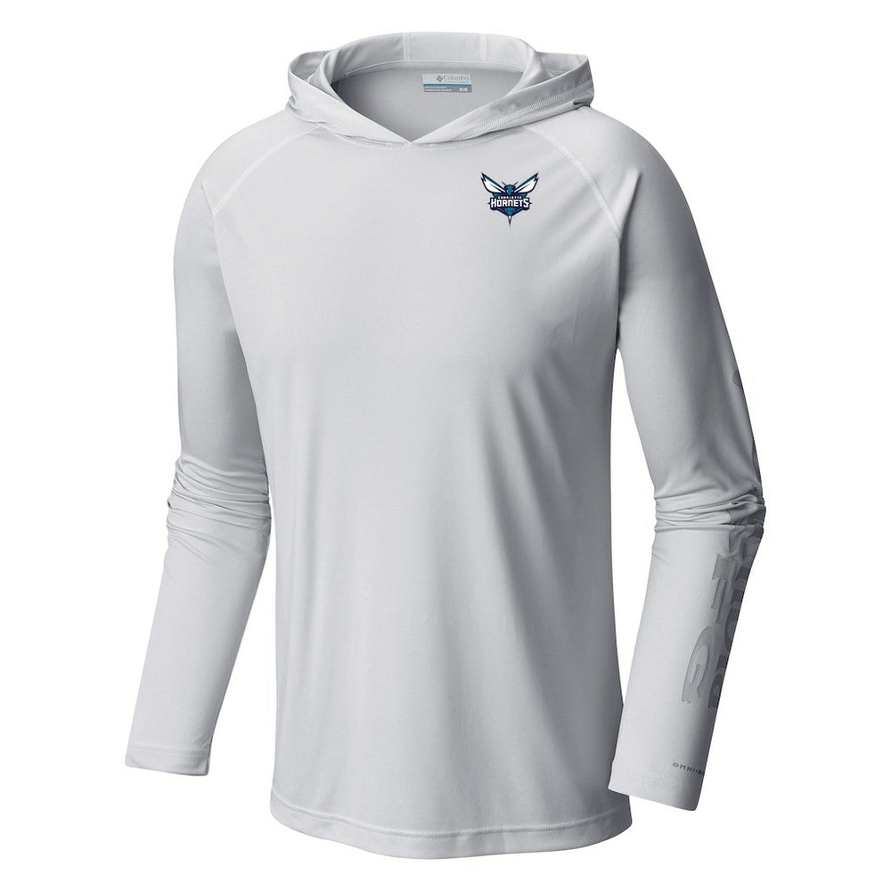 Charlotte Hornets Terminal Tackle Long Sleeve Hoodie T-Shirt - White | Columbia sale