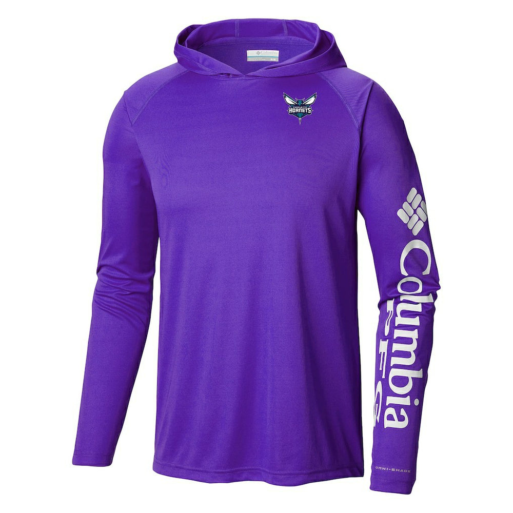 Charlotte Hornets Terminal Tackle Long Sleeve Hoodie T-Shirt - Purple | Columbia sale