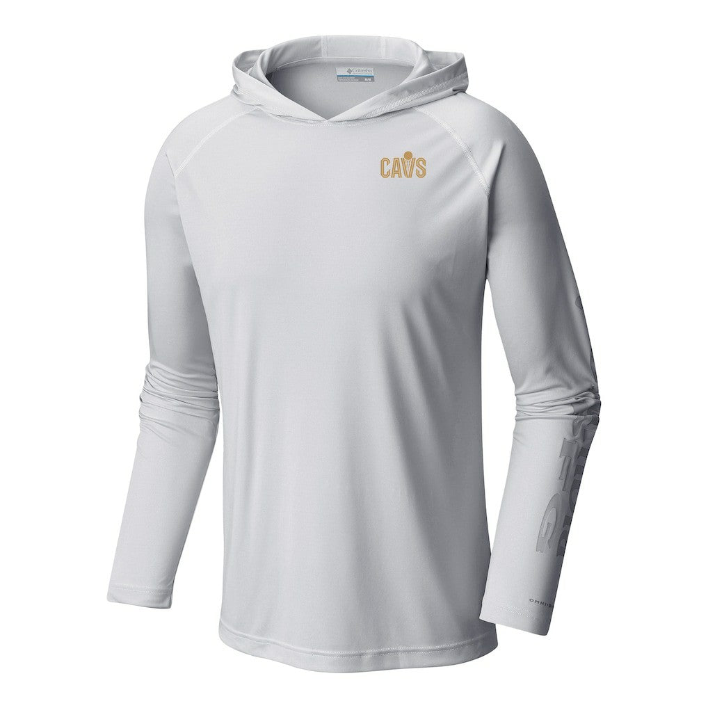 Cleveland Cavaliers Terminal Tackle Long Sleeve Hoodie T-Shirt sale - White | Columbia sale