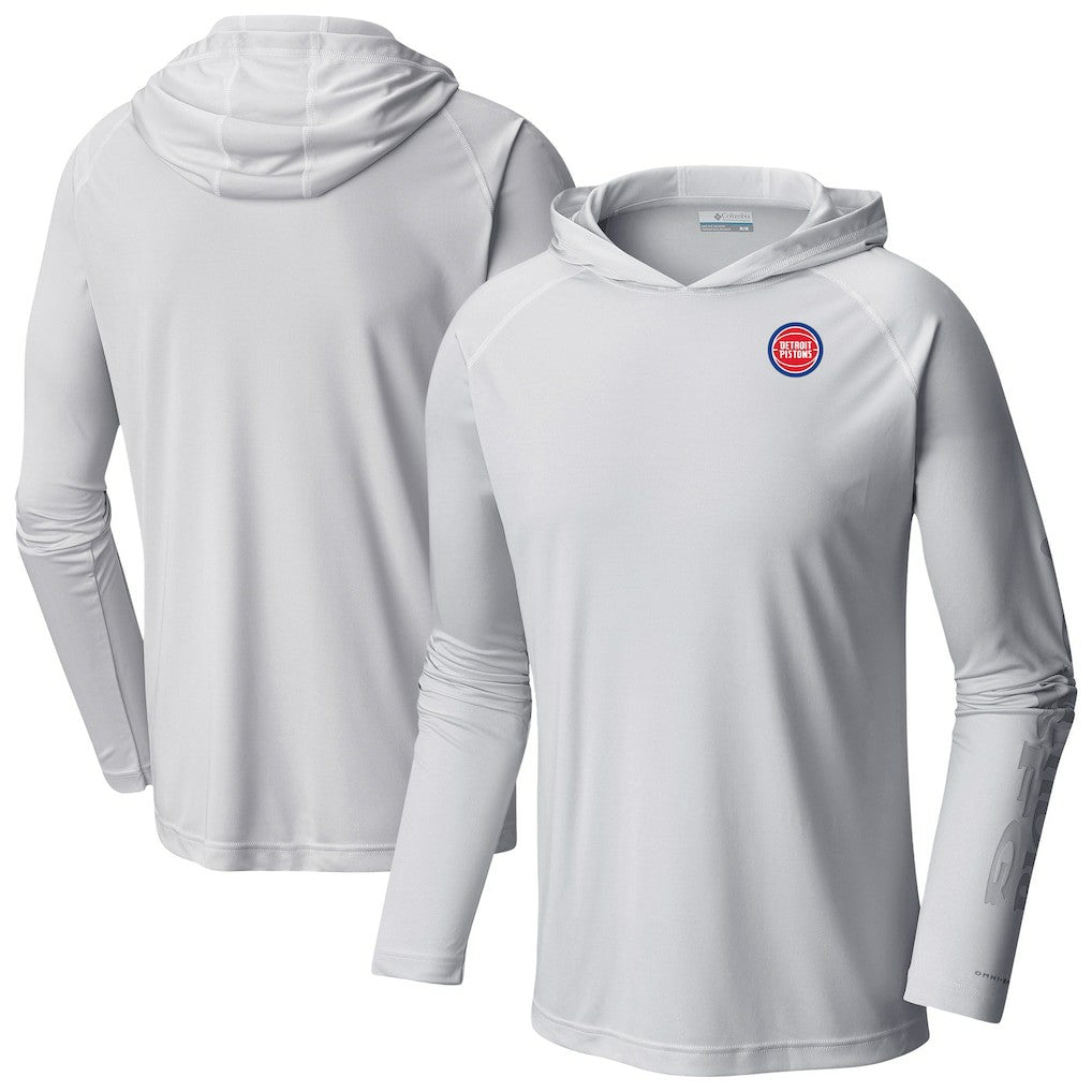 Detroit Pistons Terminal Tackle Long Sleeve Hoodie T-Shirt sale - White | Columbia shop