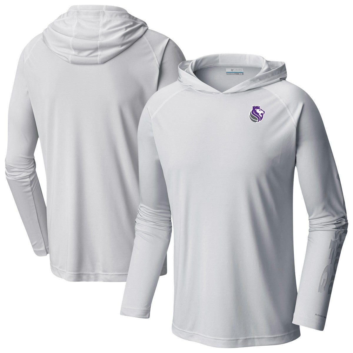 Sacramento Kings Terminal Tackle Long Sleeve Hoodie T-Shirt - White | Columbia outlet