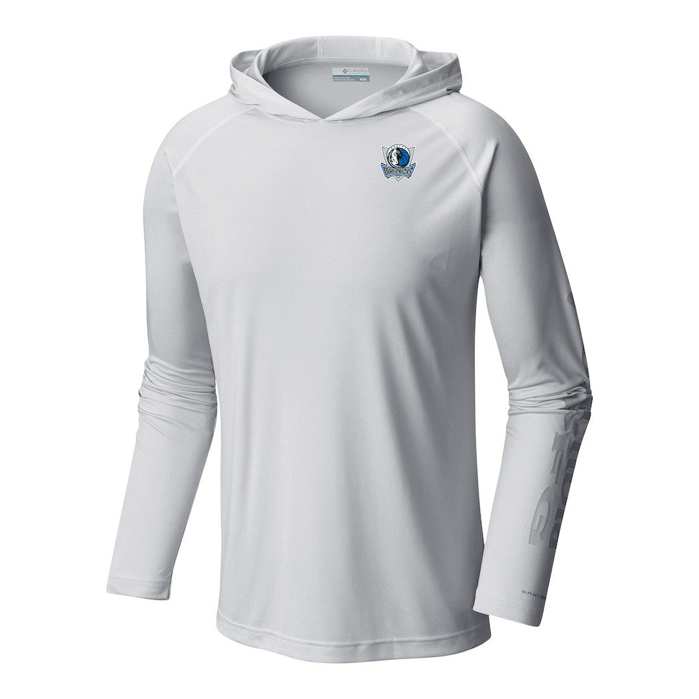 Dallas Mavericks Terminal Tackle Long Sleeve Hoodie T-Shirt sale - White | Columbia sale