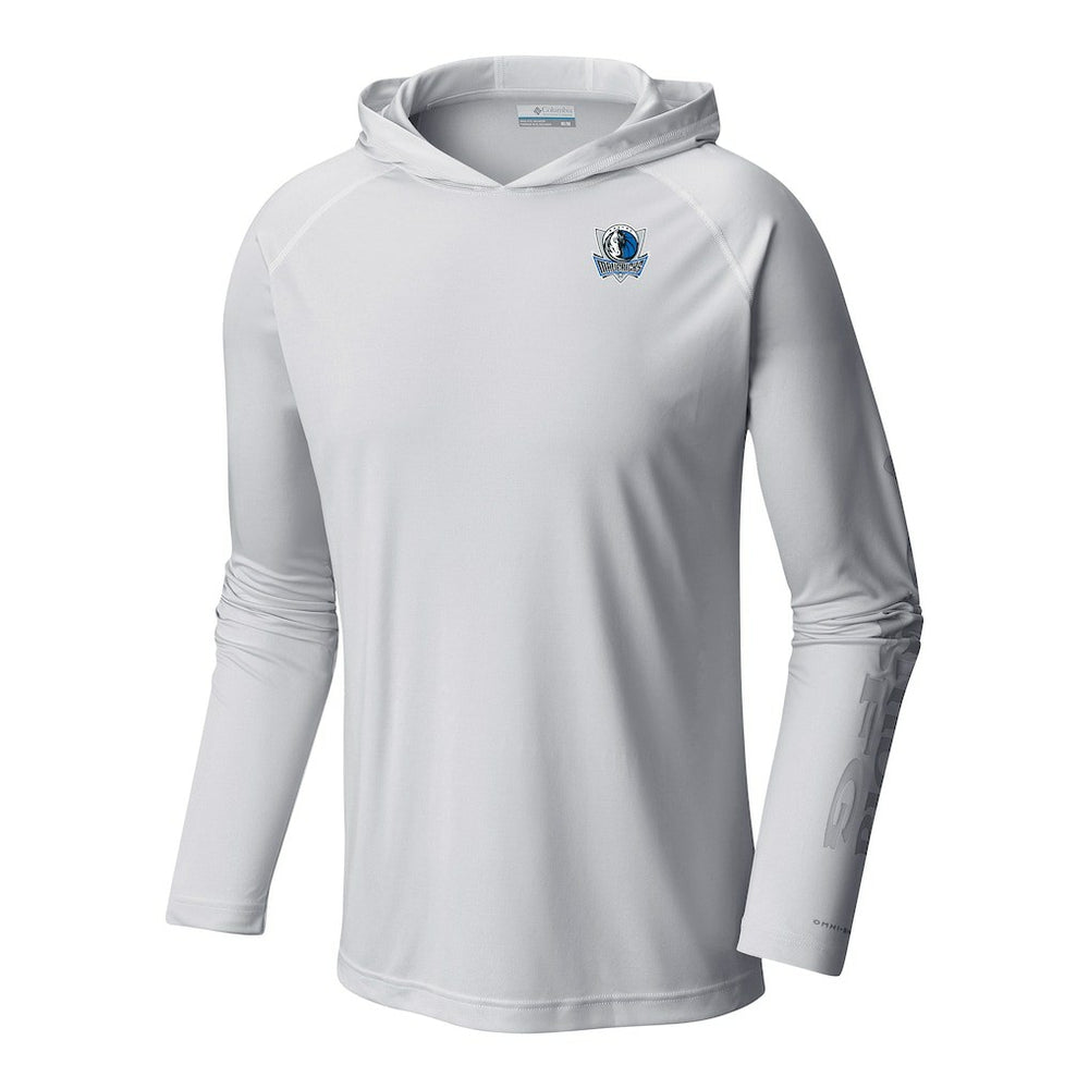 Dallas Mavericks Terminal Tackle Long Sleeve Hoodie T-Shirt sale - White | Columbia sale