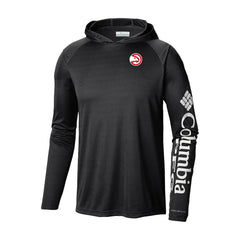 Atlanta Hawks Terminal Tackle Long Sleeve Hoodie T-Shirt - Black | Columbia outlet