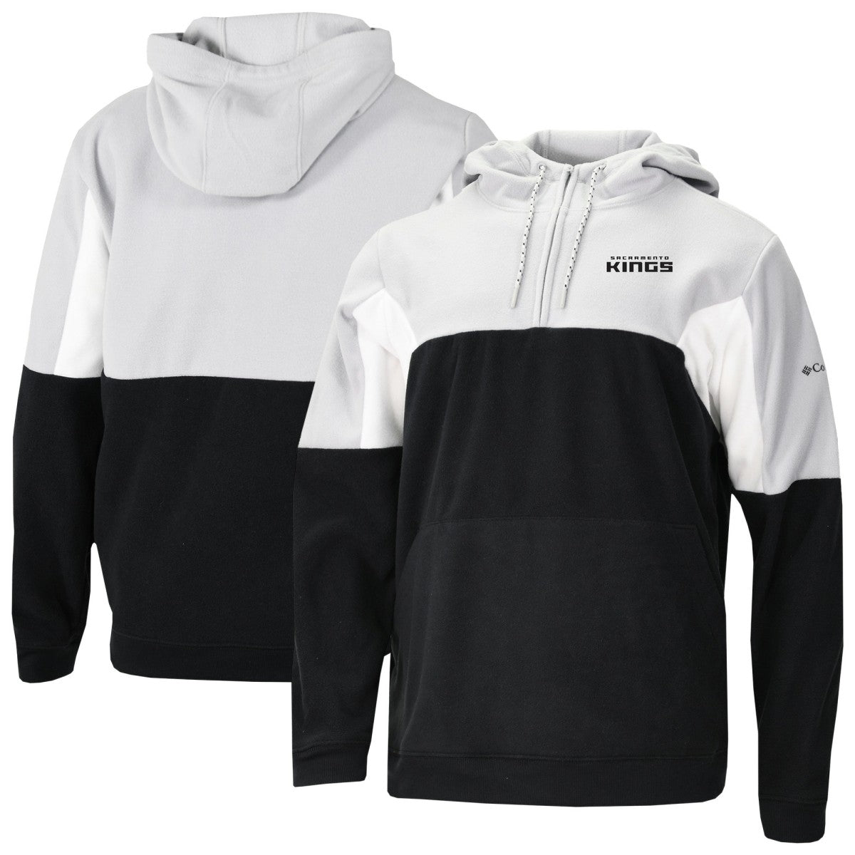 Sacramento Kings Lodge Quarter-Zip Hoodie - Black | Columbia for sale