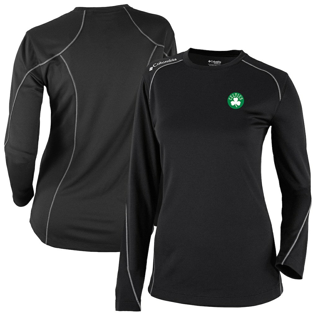 Boston Celtics Women's Omni-Wick Shotgun Pullover Top - Black | Columbia for sale