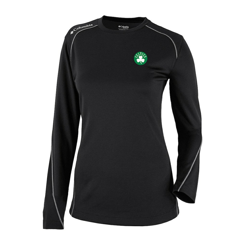 Boston Celtics Women's Omni-Wick Shotgun Pullover Top - Black | Columbia for sale