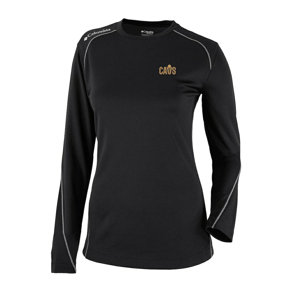 Cleveland Cavaliers Women's Omni-Wick Shotgun Pullover Top sale - Black | Columbia outlet