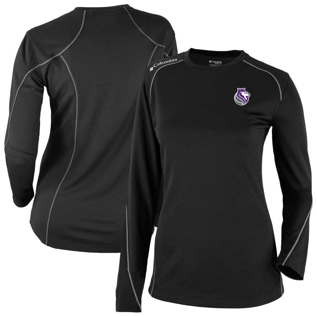 Sacramento Kings Women's Omni-Wick Shotgun Pullover Top - Black | Columbia on sale