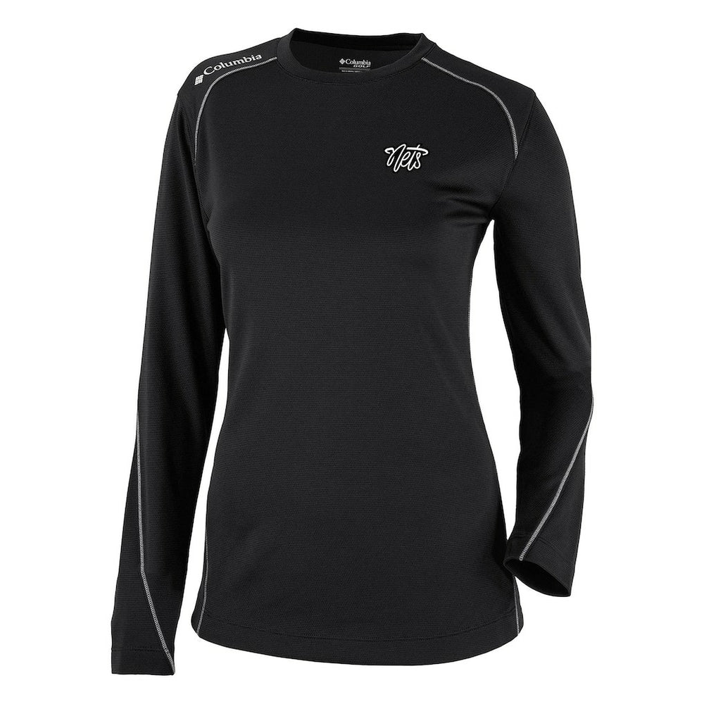 Brooklyn Nets Women's Omni-Wick Shotgun Pullover Top - Black | Columbia outlet