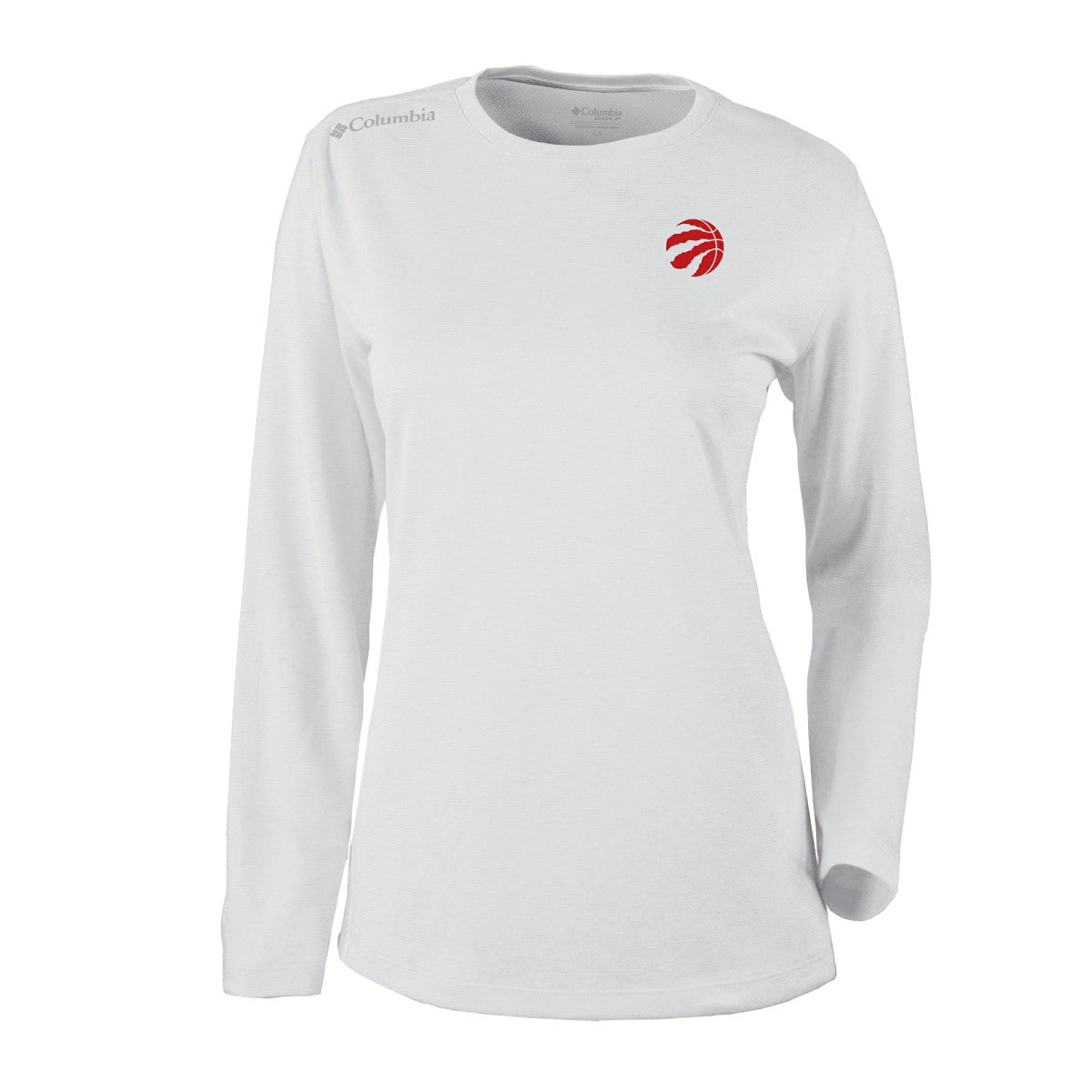 Toronto Raptors Women's Omni-Wick Shotgun Pullover Top - White | Columbia cheap