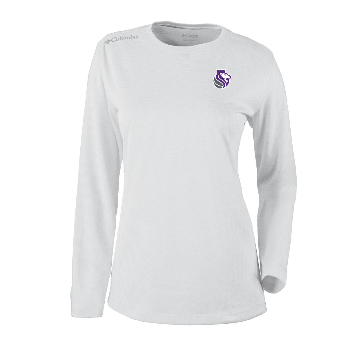Sacramento Kings Women's Omni-Wick Shotgun Pullover Top - White | Columbia cheap