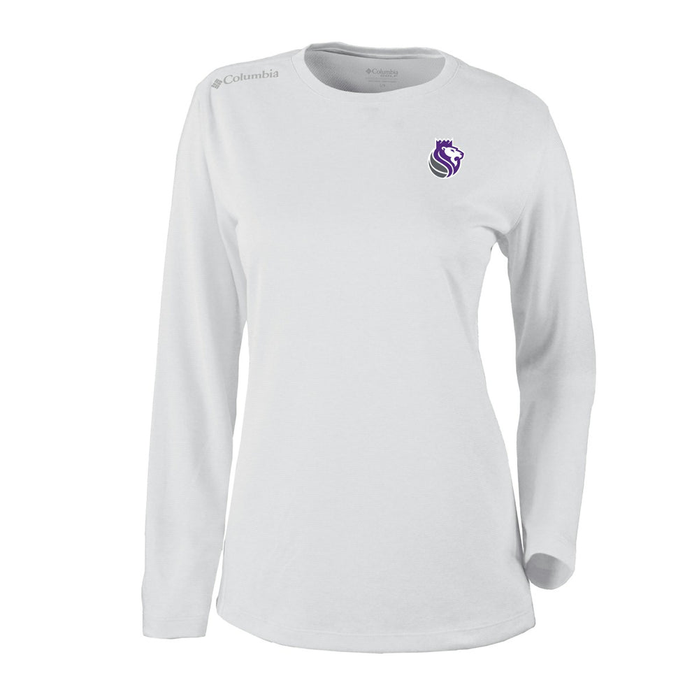 Sacramento Kings Women's Omni-Wick Shotgun Pullover Top - White | Columbia cheap
