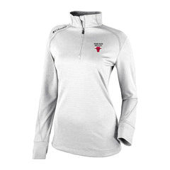 Chicago Bulls Women's Omni-Wick Shotgun 2.0 Quarter-Zip Pullover Top - White | Columbia online