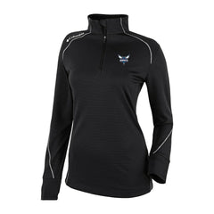 Charlotte Hornets Women's Omni-Wick Shotgun 2.0 Quarter-Zip Pullover Top - Black | Columbia discount