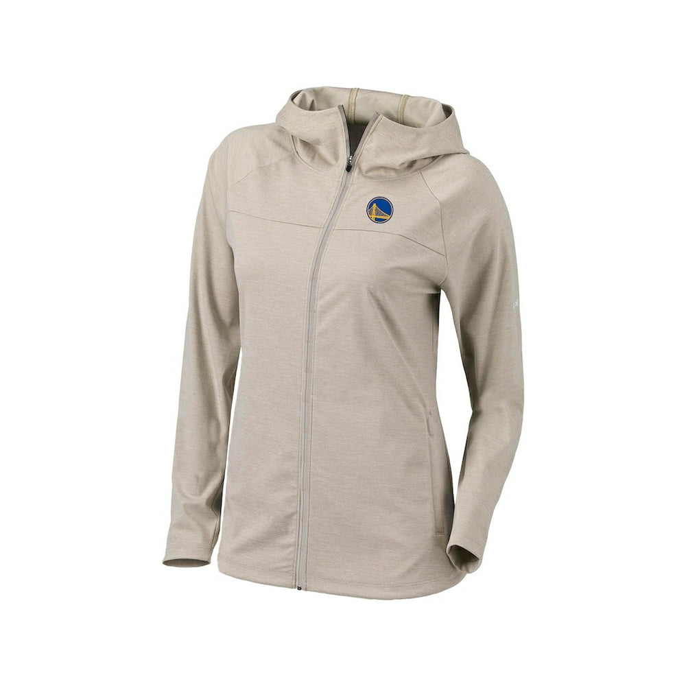 Golden State Warriors Women's Omni-Wick Half Shot Full-Zip Hooded Jacket sale - Tan | Columbia shop