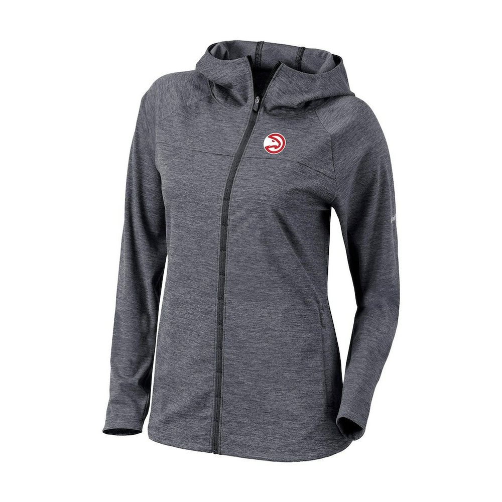 Atlanta Hawks Women's Omni-Wick Half Shot Full-Zip Hooded Jacket - Black | Columbia sale