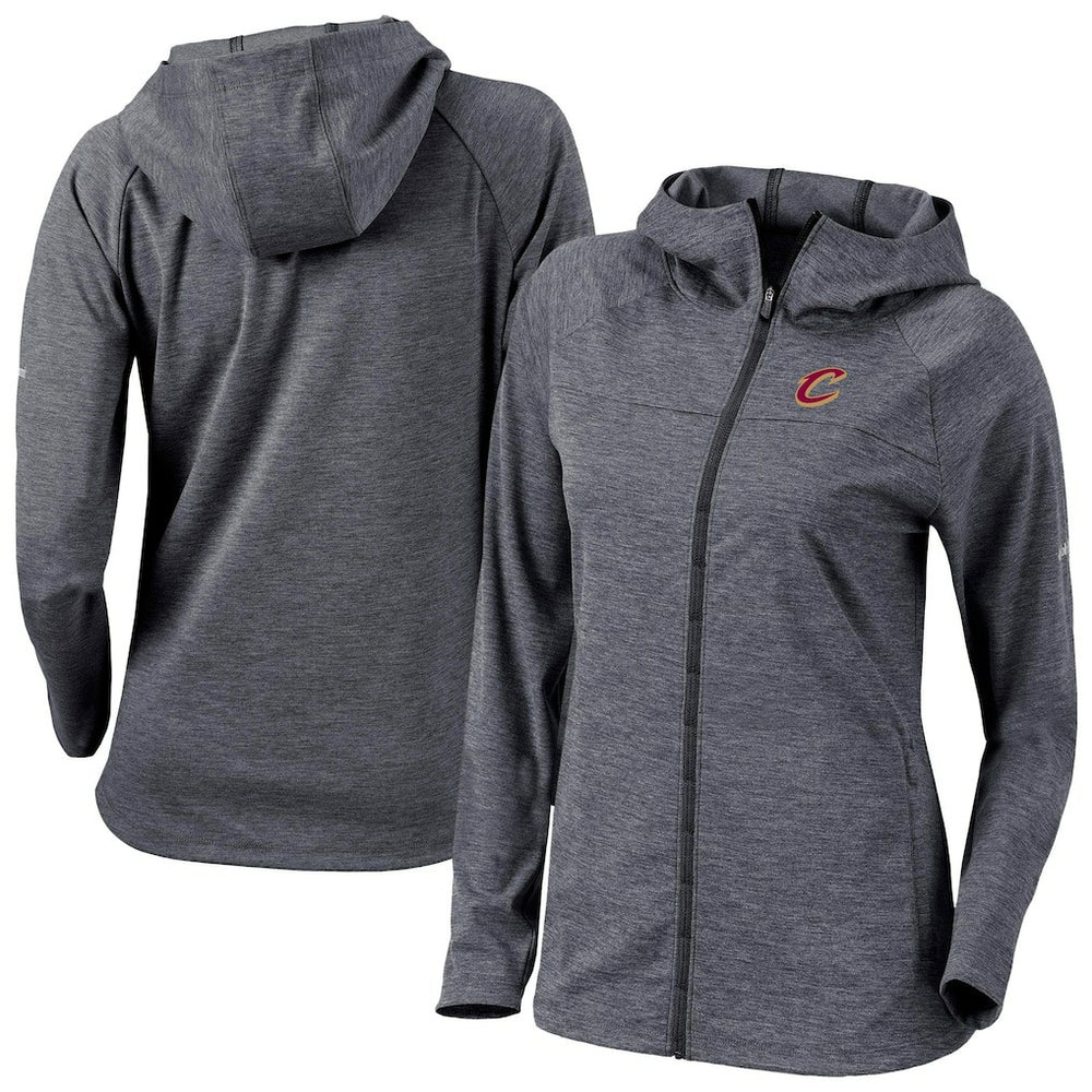 Cleveland Cavaliers Women's Omni-Wick Half Shot Full-Zip Hooded Jacket sale - Black | Columbia sale