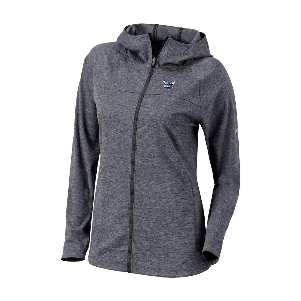 Charlotte Hornets Women's Omni-Wick Half Shot Full-Zip Hooded Jacket - Black | Columbia cheap