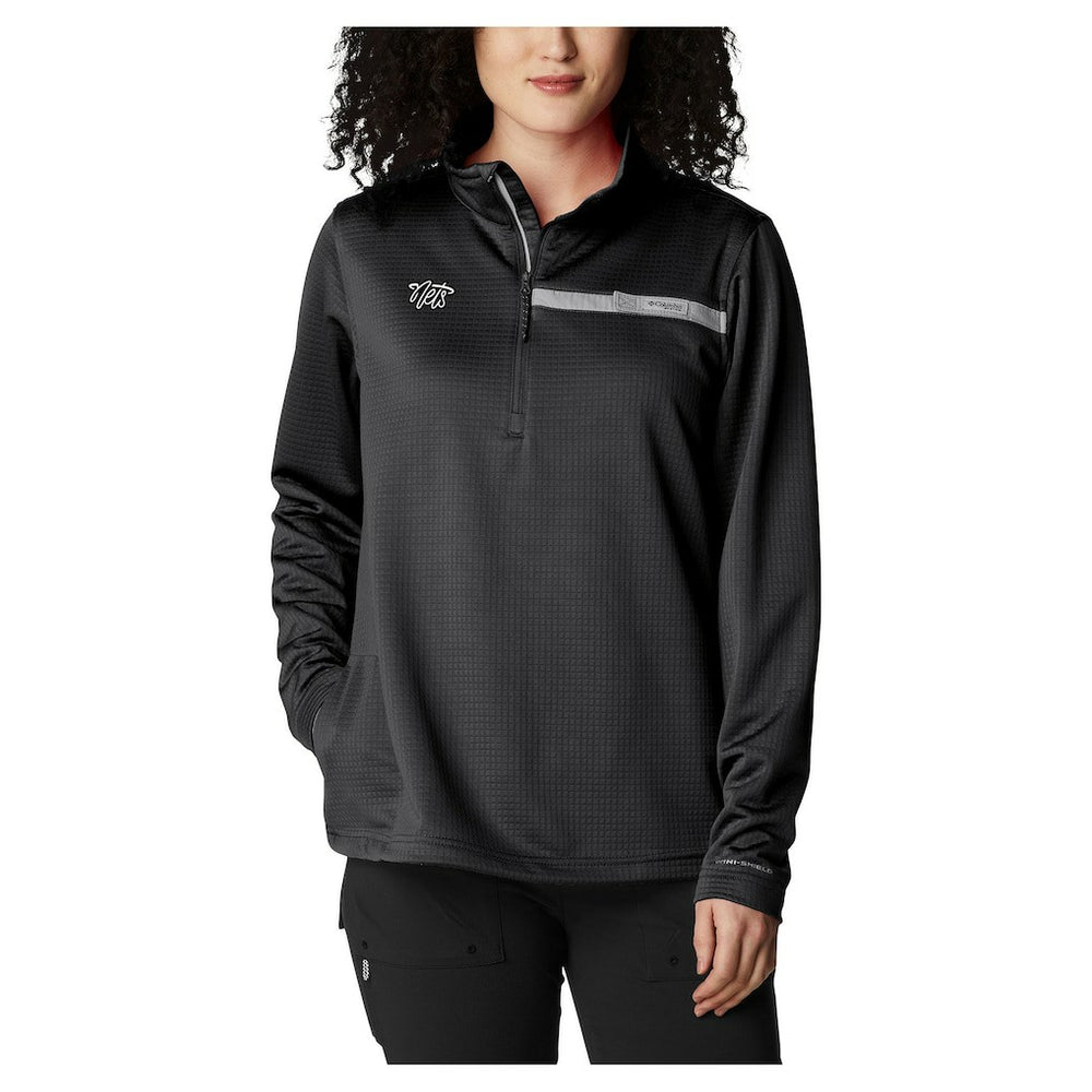 Brooklyn Nets Women's Skiff Guide Fleece Pullover Top - Black | Columbia discount