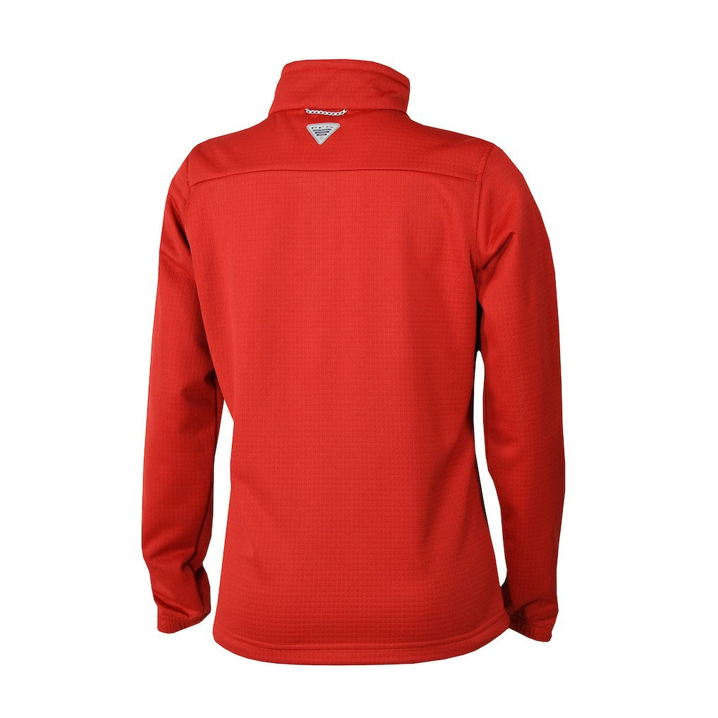 Chicago Bulls Women's Skiff Guide Fleece Pullover Top - Red | Columbia online