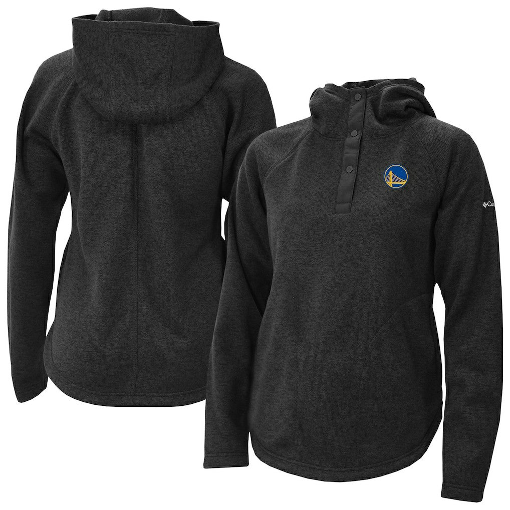 Golden State Warriors Women's Sweater Weather Quarter-Snap Hoodie sale - Black | Columbia for sale