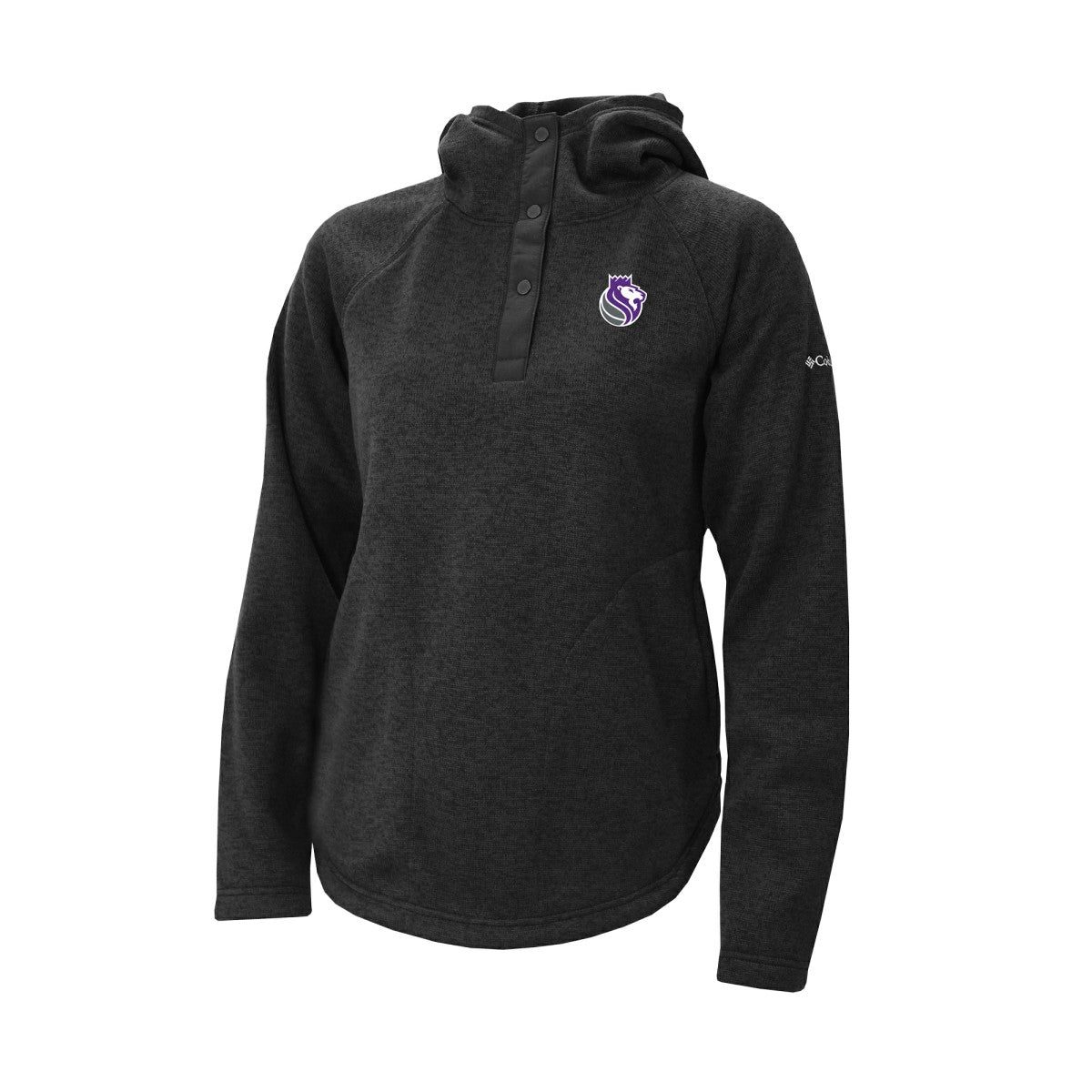 Sacramento Kings Women's Sweater Weather Quarter-Snap Hoodie - Black | Columbia cheap