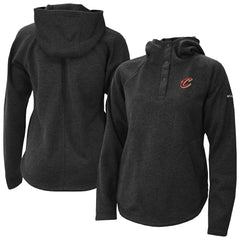 Cleveland Cavaliers Women's Sweater Weather Quarter-Snap Hoodie sale - Black | Columbia discount
