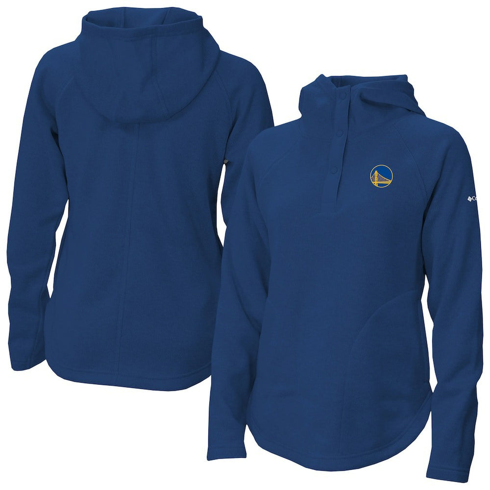 Golden State Warriors Women's Sweater Weather Quarter-Snap Hoodie sale - Royal | Columbia outlet