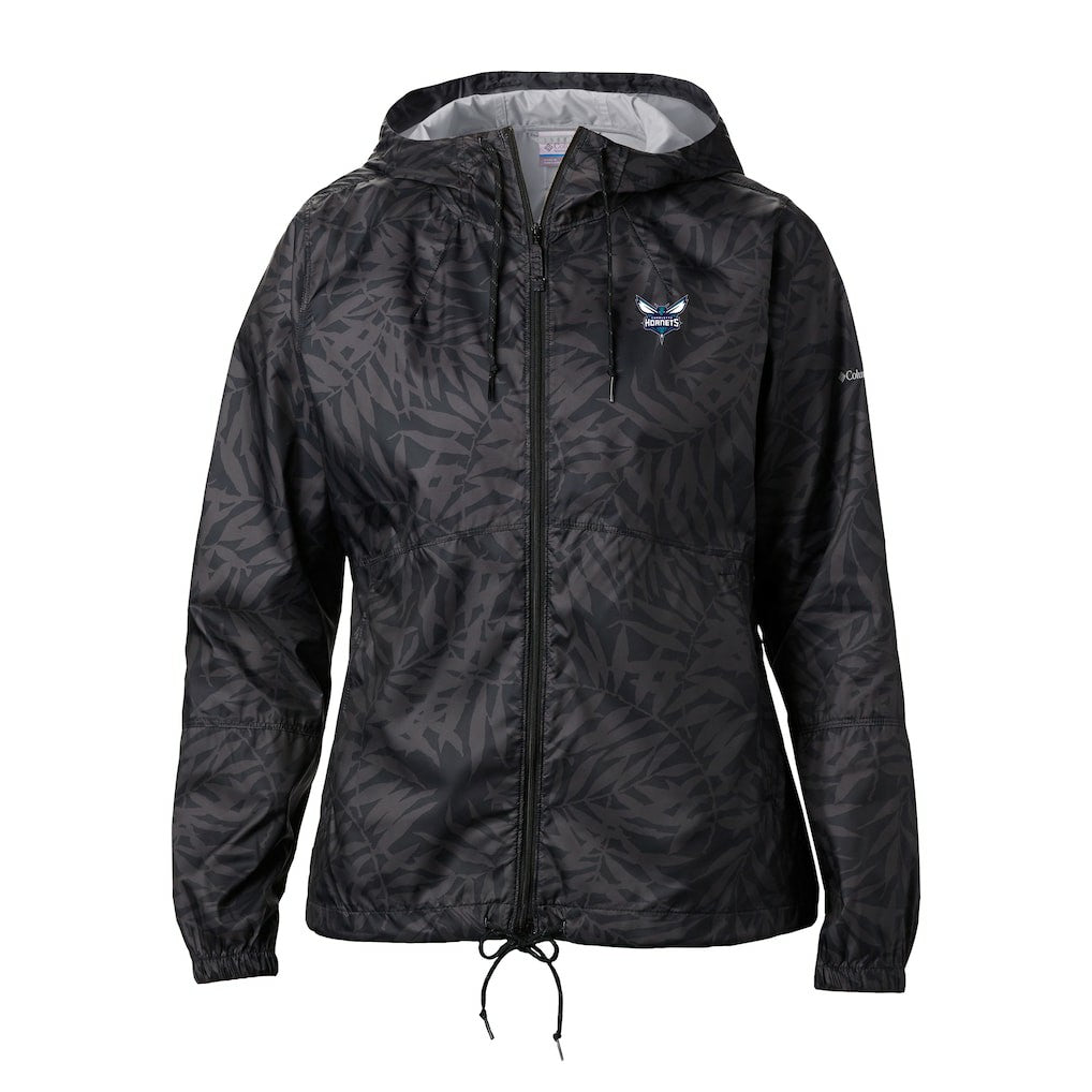 Charlotte Hornets Women's Flash Forward Windbreaker - Black | Columbia cheap
