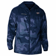 New Orleans Pelicans Flash Challenger Windbreaker Jacket - Navy | Columbia sale