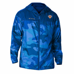 New York Knicks Flash Challenger Windbreaker Jacket - Blue | Columbia online