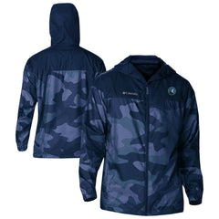 Minnesota Timberwolves Flash Challenger Windbreaker Jacket - Navy | Columbia cheap