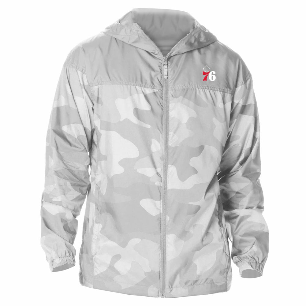 Philadelphia 76ers Flash Challenger Windbreaker Jacket - Gray | Columbia outlet
