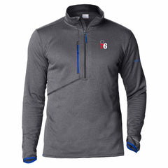 Philadelphia 76ers Park View Fleece Half-Zip Top - Blue | Columbia shop