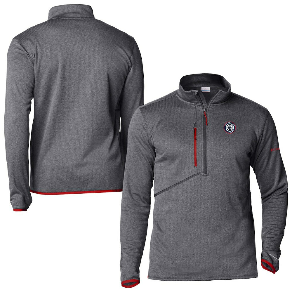 LA Clippers Park View Fleece Half-Zip Top - Red | Columbia outlet
