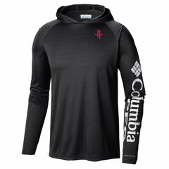 Houston Rockets PFG Super Terminal Tackle Hoodie sale - Black | Columbia on sale