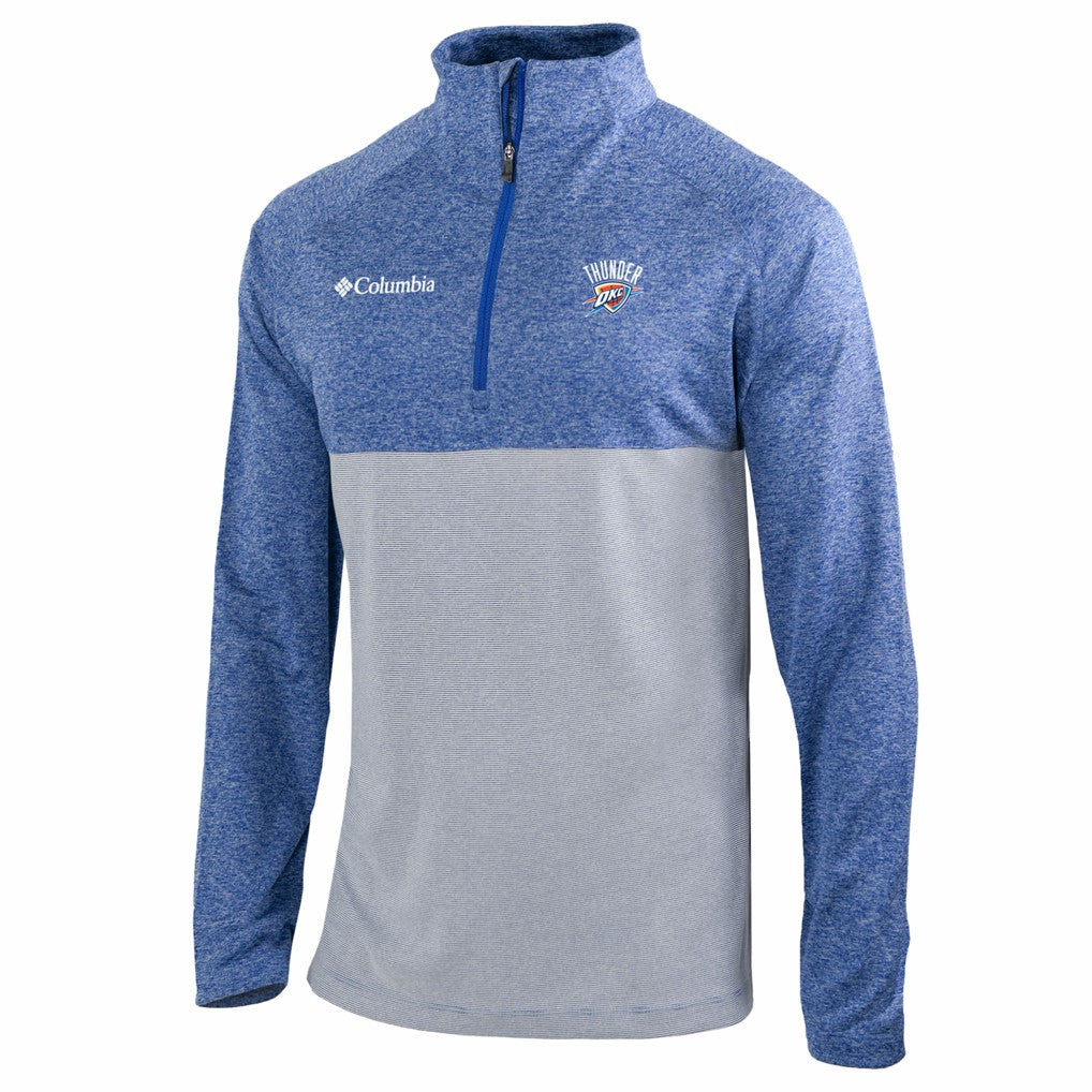 Oklahoma City Thunder Omni-Wick Rockin' It Quarter-Zip Top - Blue | Columbia online