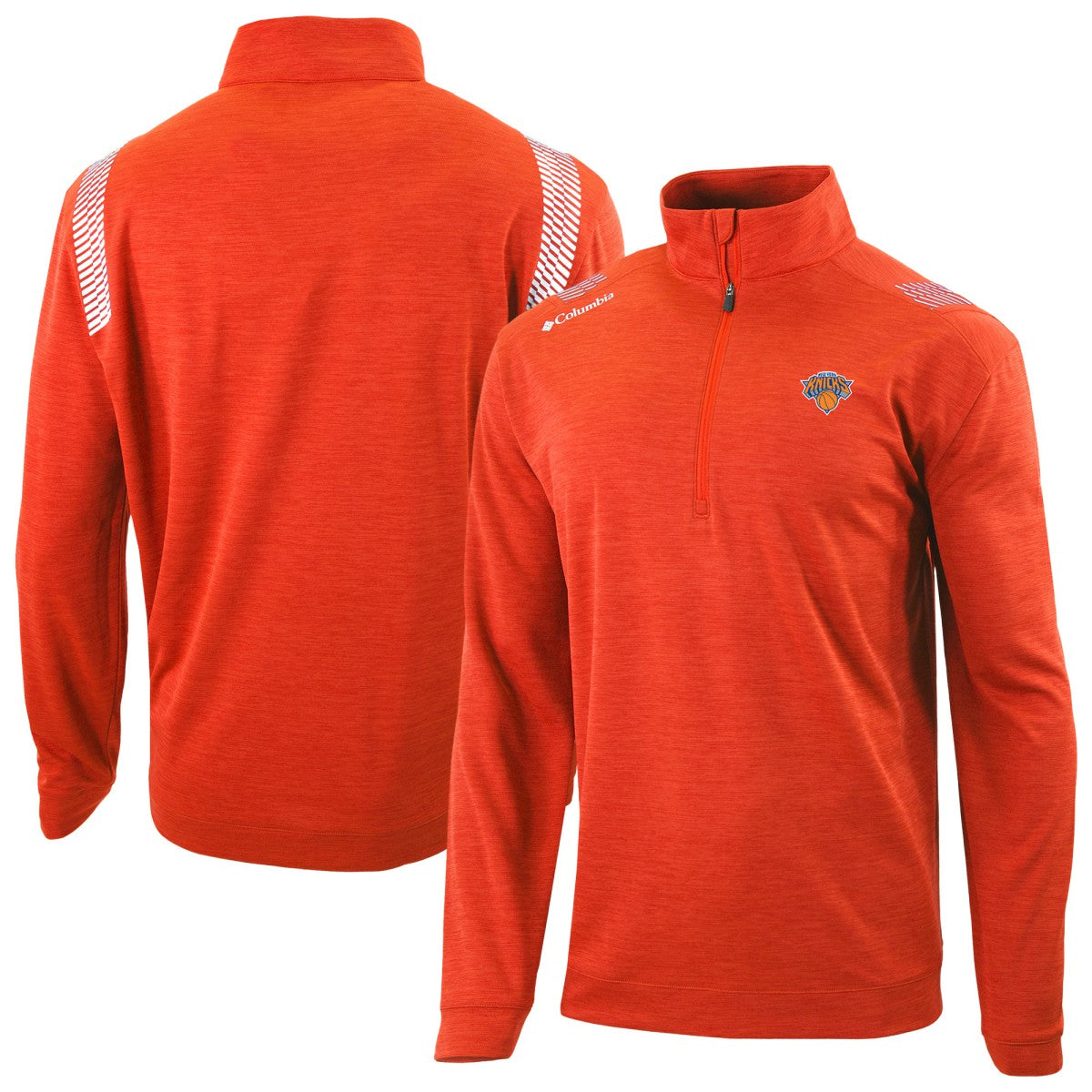 New York Knicks Oakland Downs Omni-Wick Quarter-Zip Top - Orange | Columbia cheap
