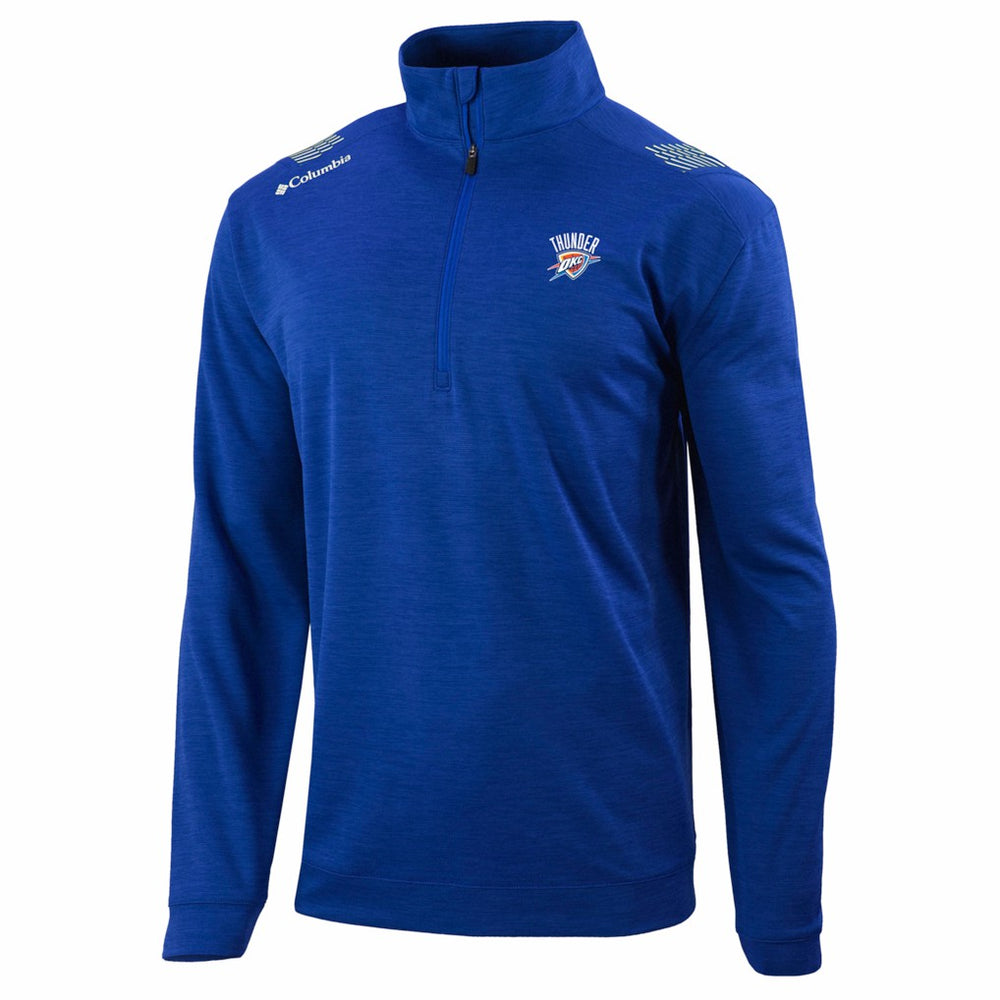 Oklahoma City Thunder Oakland Downs Omni-Wick Quarter-Zip Top - Blue | Columbia shop