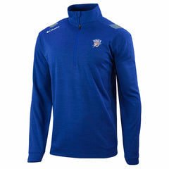Oklahoma City Thunder Oakland Downs Omni-Wick Quarter-Zip Top - Blue | Columbia shop
